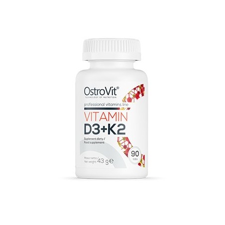 Vitamin D3+K2 90tabs